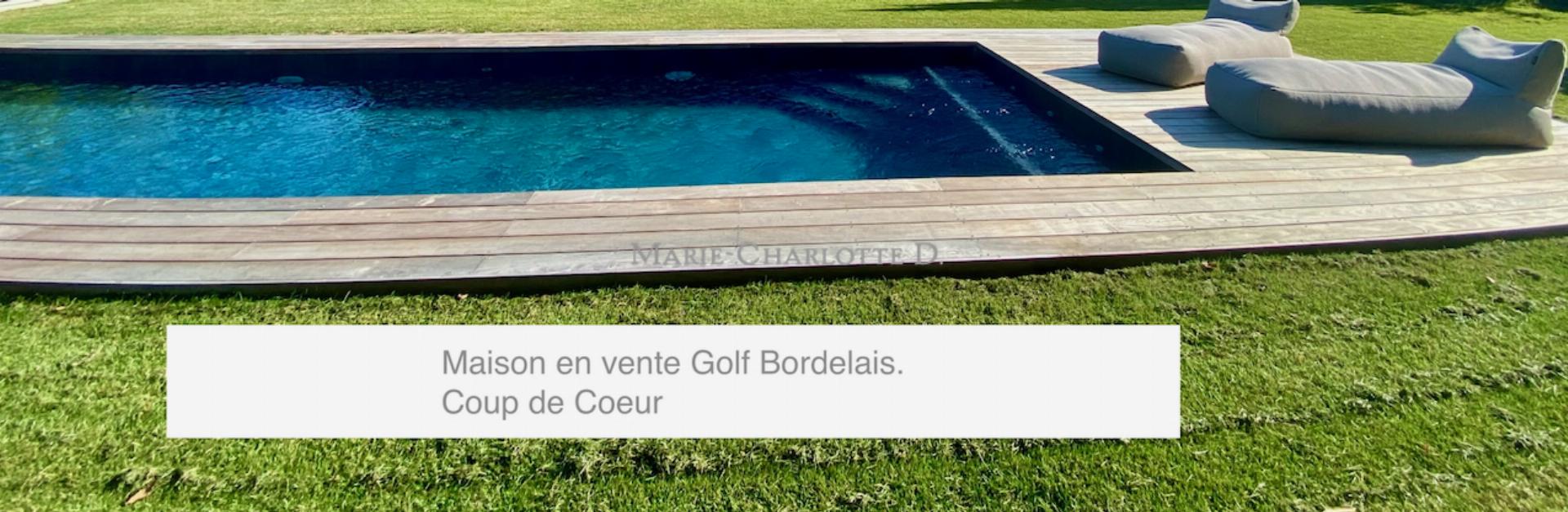 Maison Contemporaine de plain-pied Golf Bordelais