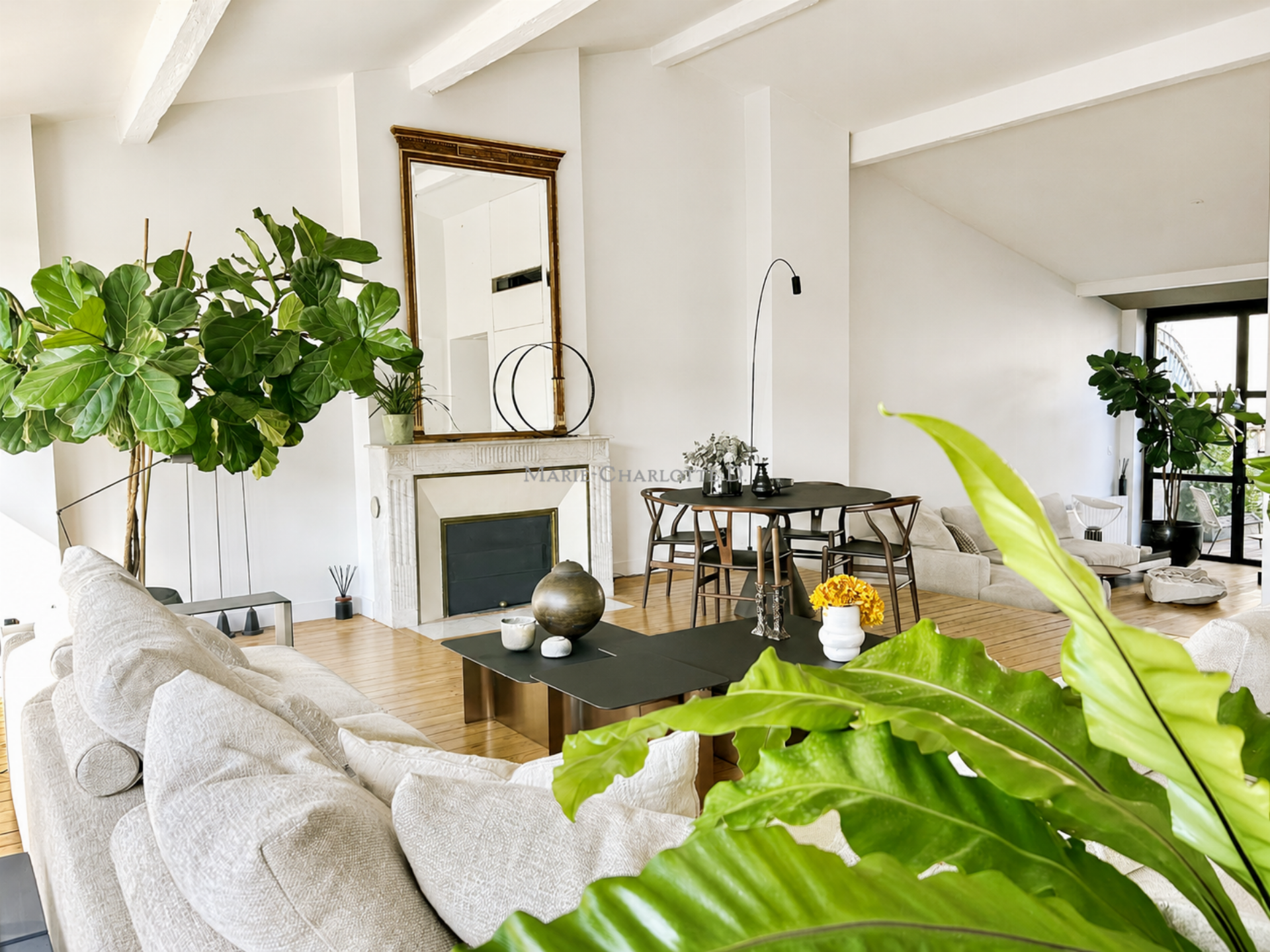 Duplex exceptionnel avec terrasse, garage et ascenseur Bordeaux Jardin Public - Chartrons 